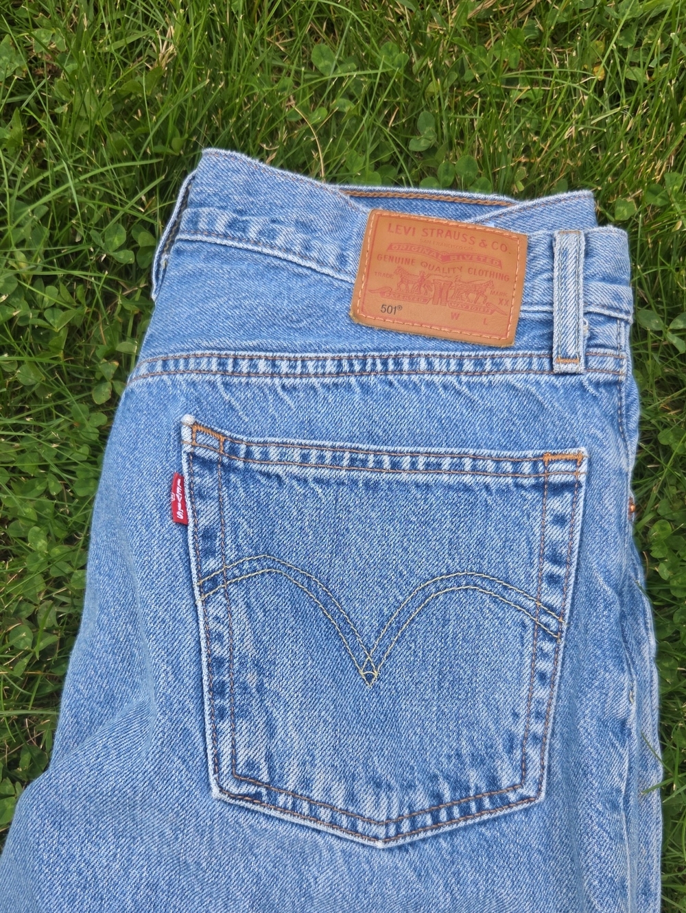 Levi's Men's Straight Jeans in Light Blue Denim